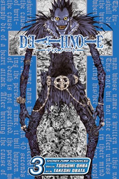 Death Note volume 3 cover