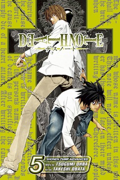 Death Note volume 5 cover