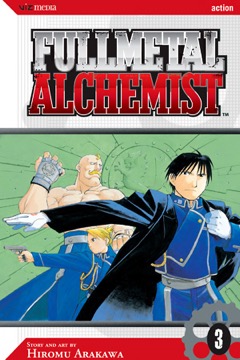 Fullmetal Alchemist volume 3 cover