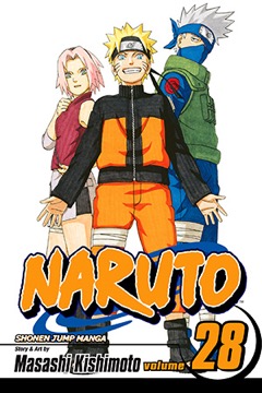 Naruto volume 28 cover