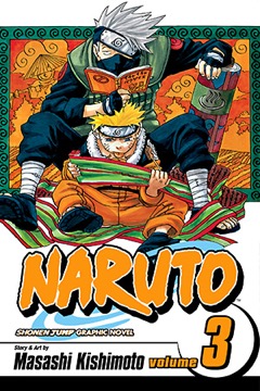 Naruto volume 3 cover