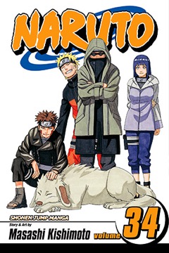 Naruto volume 34 cover