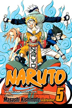 Naruto volume 5 cover