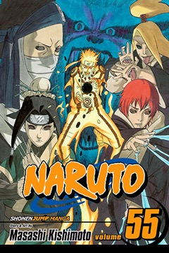 Naruto volume 55 cover