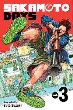 Sakamoto Days volume 3 cover