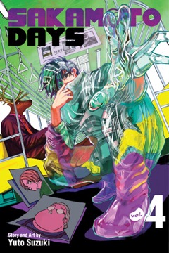Sakamoto Days volume 4 cover
